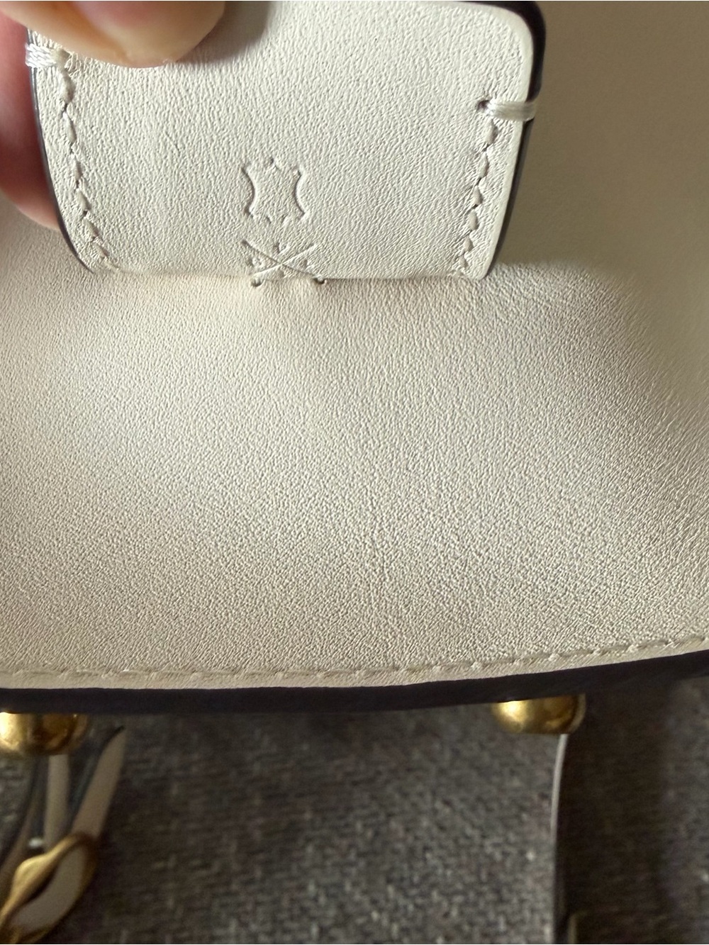 NWOT COACH ROGUE BAG CROSSBODY SATCHEL TOTE IN CHALK GLOVETANNED LEATHER - Picture 15 of 16